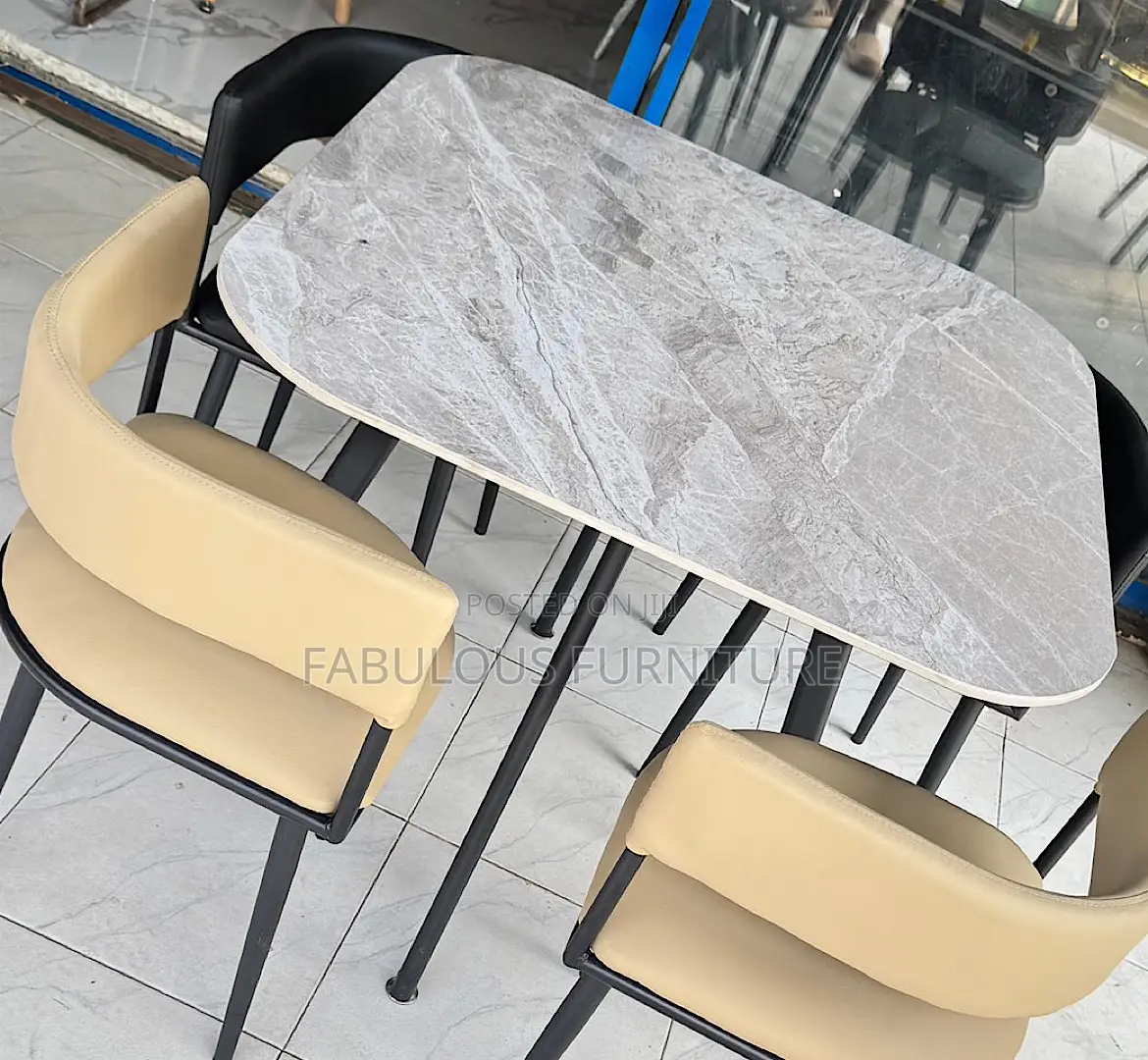 Luxury Mini 4 Seater Dining Set