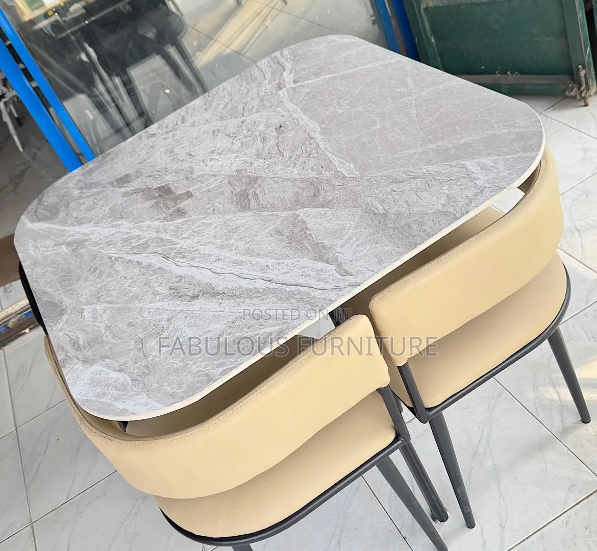 Luxury Mini 4 Seater Dining Set