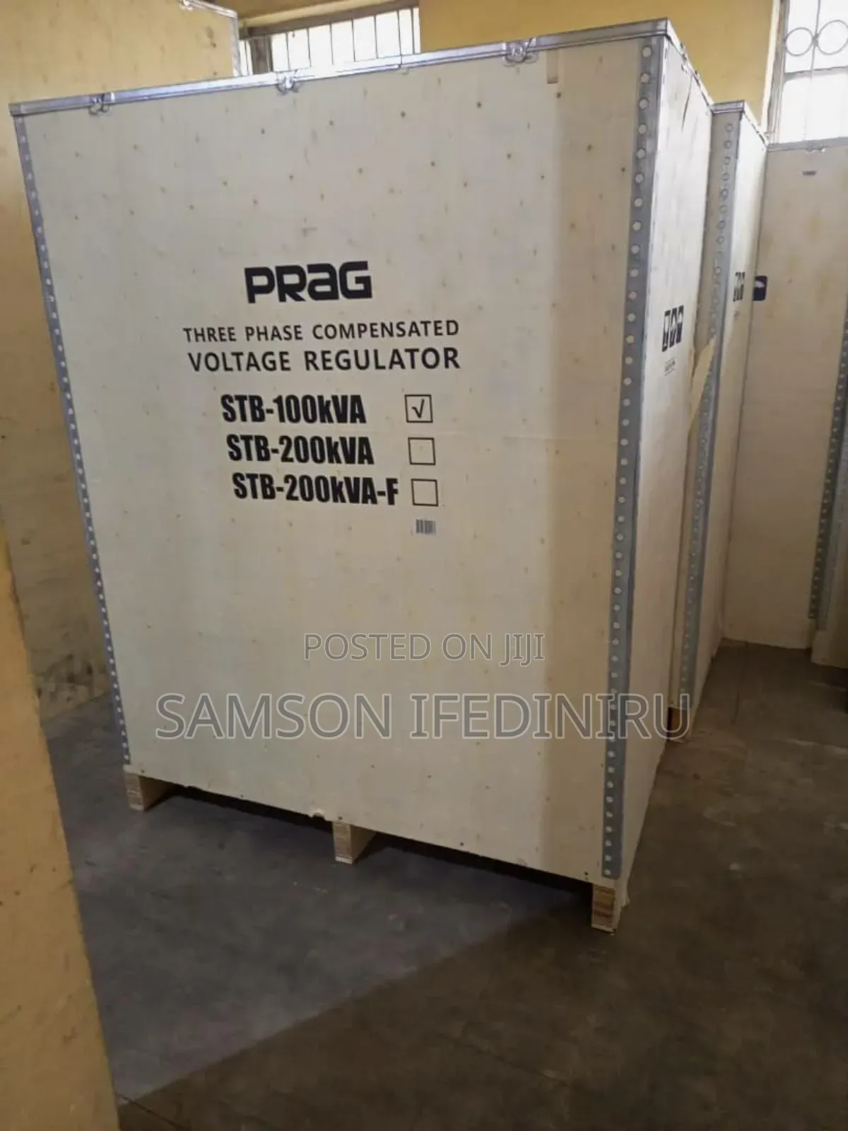 Prag 100kva 3phase Servo Voltage Stabilizer