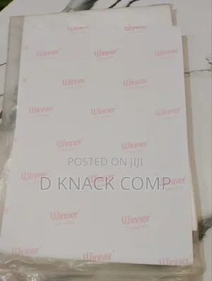 100 Sheets Printable Light Inkjet Heat Transfer Paper