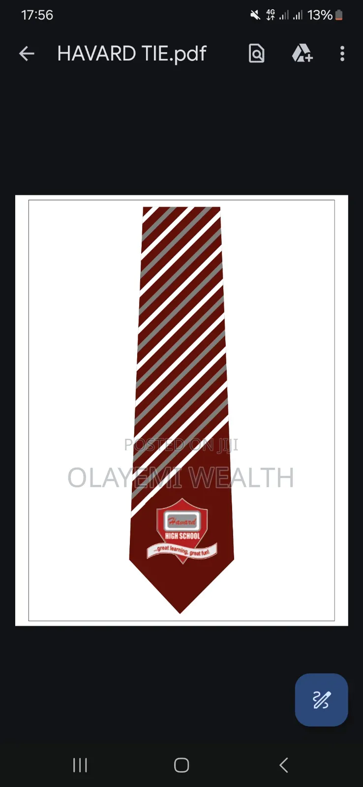 Customize Imported Ties