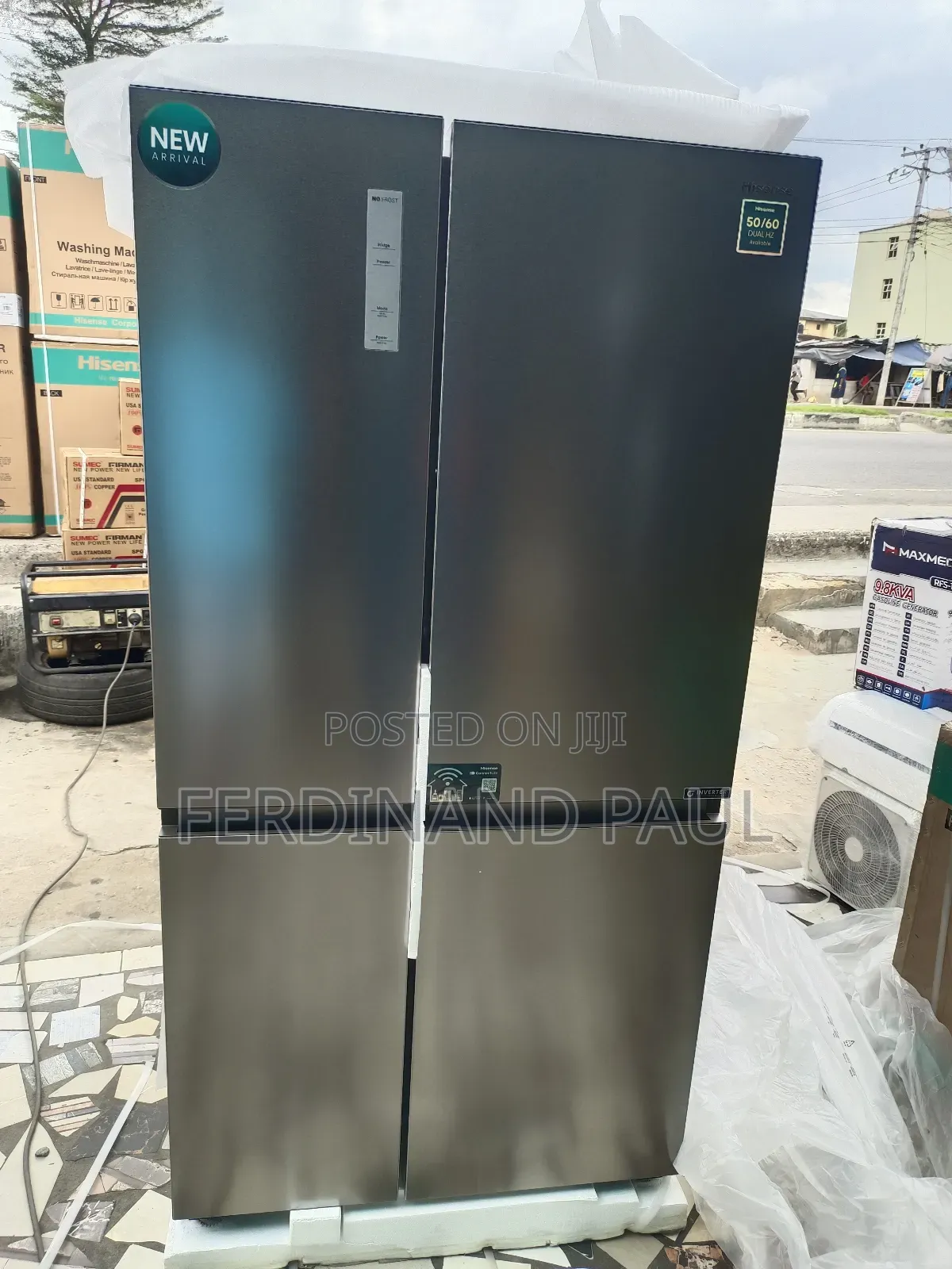 Hisense Side by Side Refrigerator