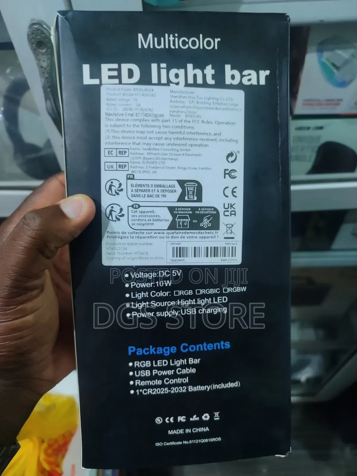 Multicolor Led Light Bar With Remote Control