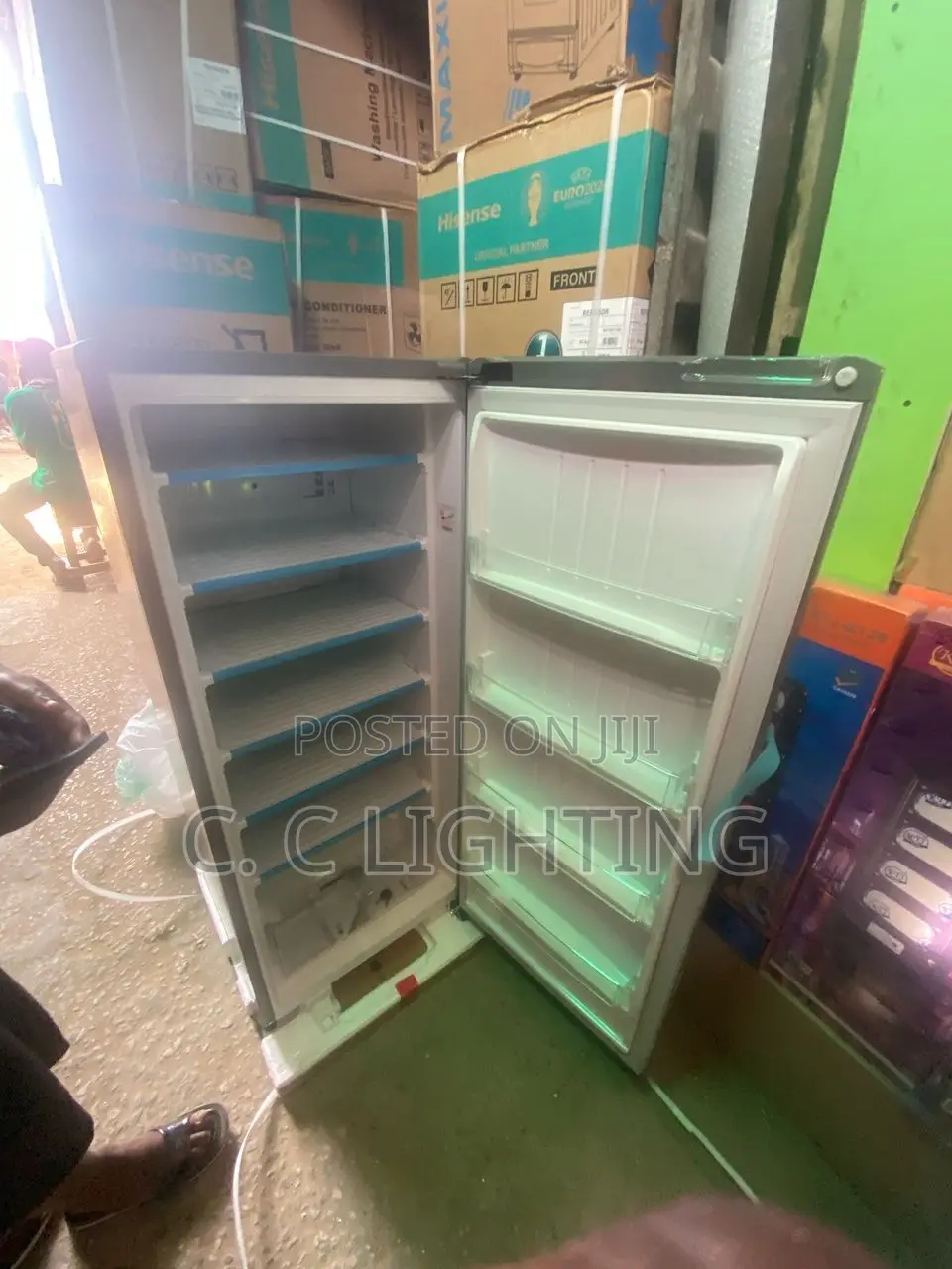 Standing Fridge and Freezer