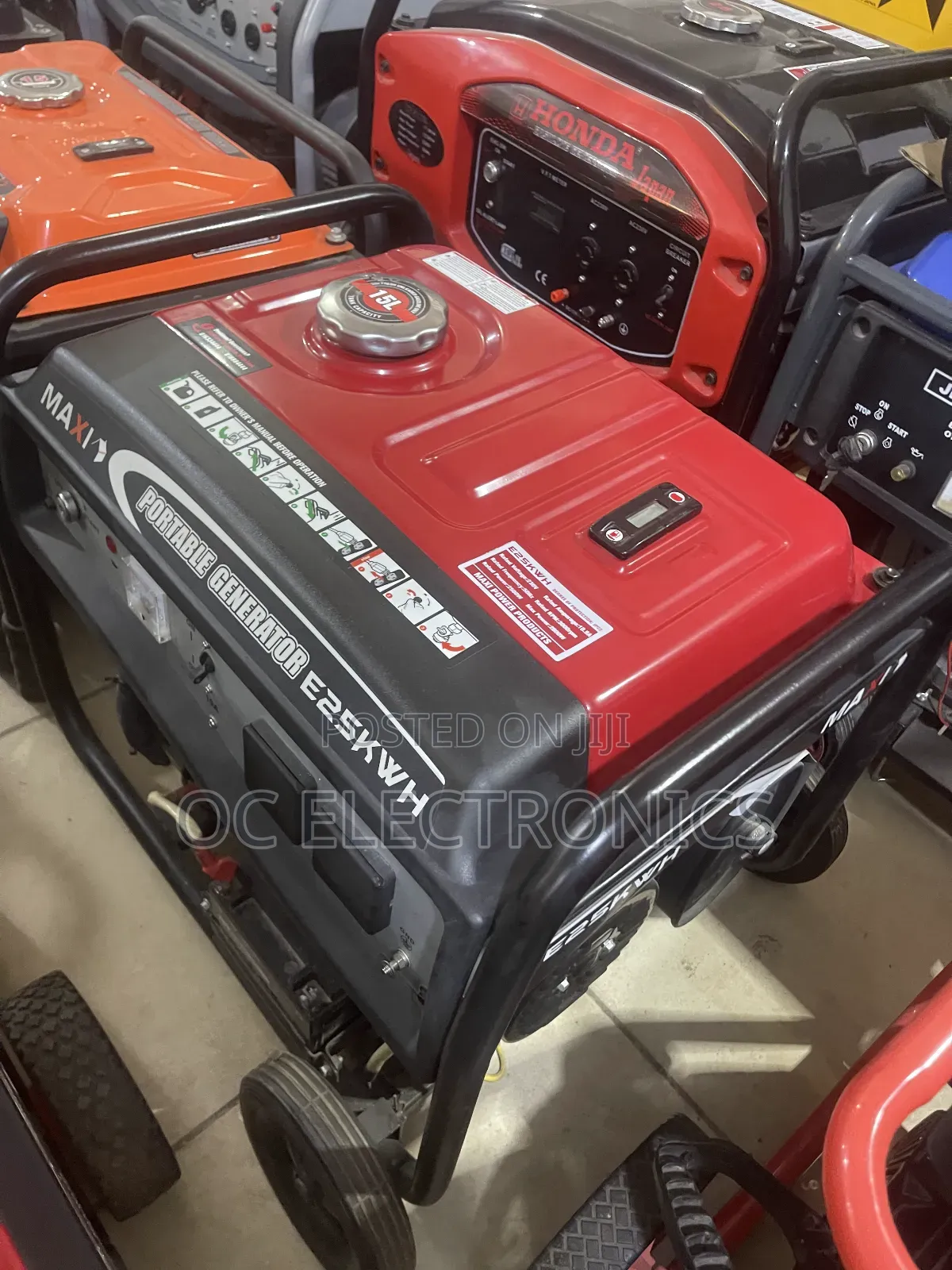 Maxi E25kwh Automatic Petrol Generator 3.5kva