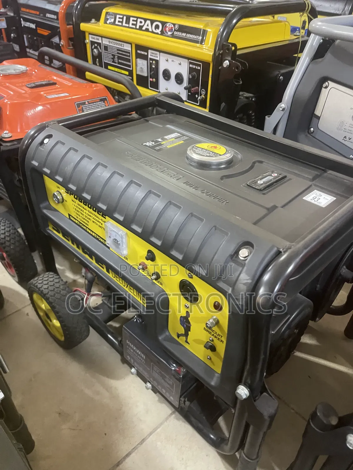 Senwei Spg6800e2 Copper Coil Automatic Generator 3.5kva
