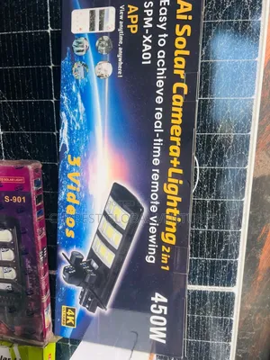 Solar Street Light Camera