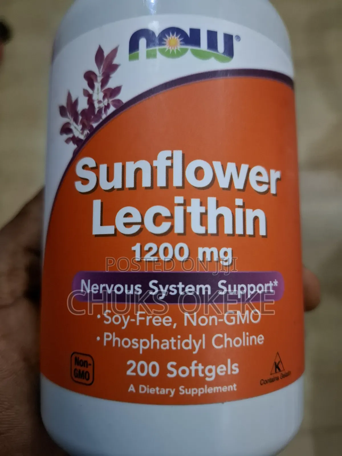 Sunflower Lecithin (Now)