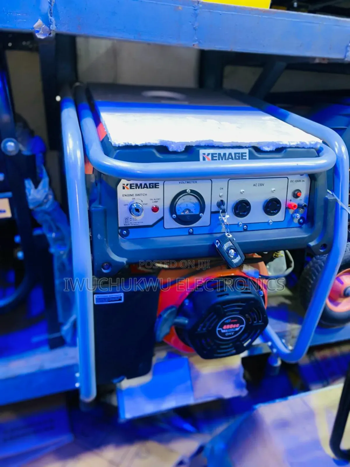 12kva Kemage Remote Start 100% Copper Petrol Generator