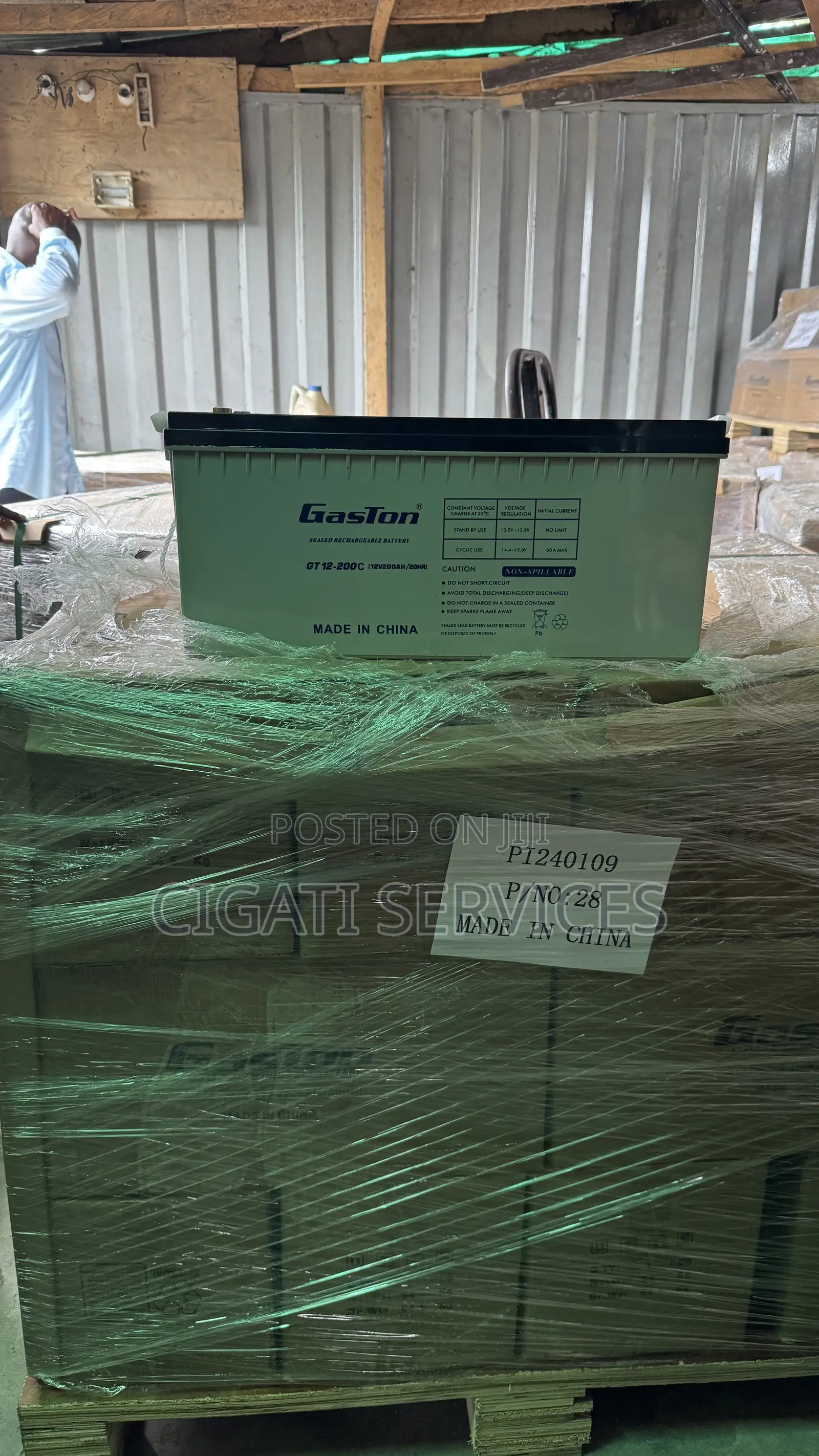 Gaston Inverter Battery