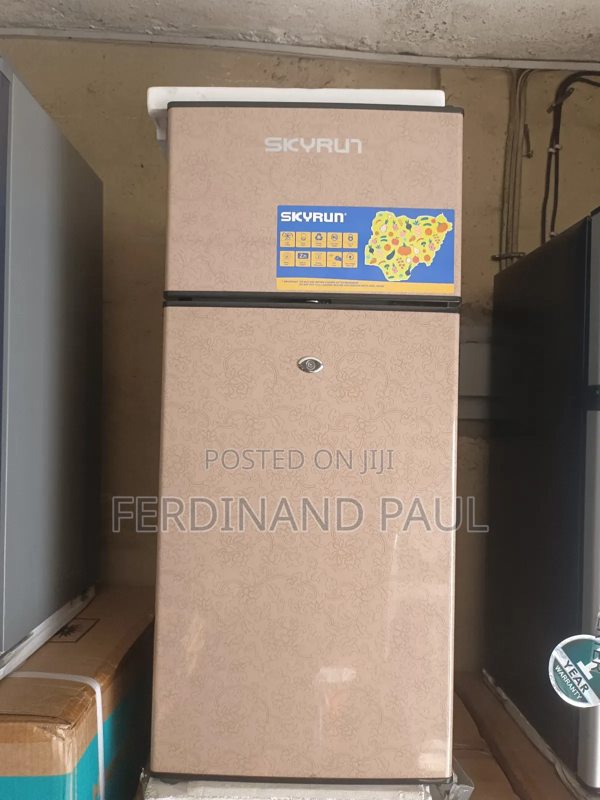 Skyrun Refrigerator Bcd108