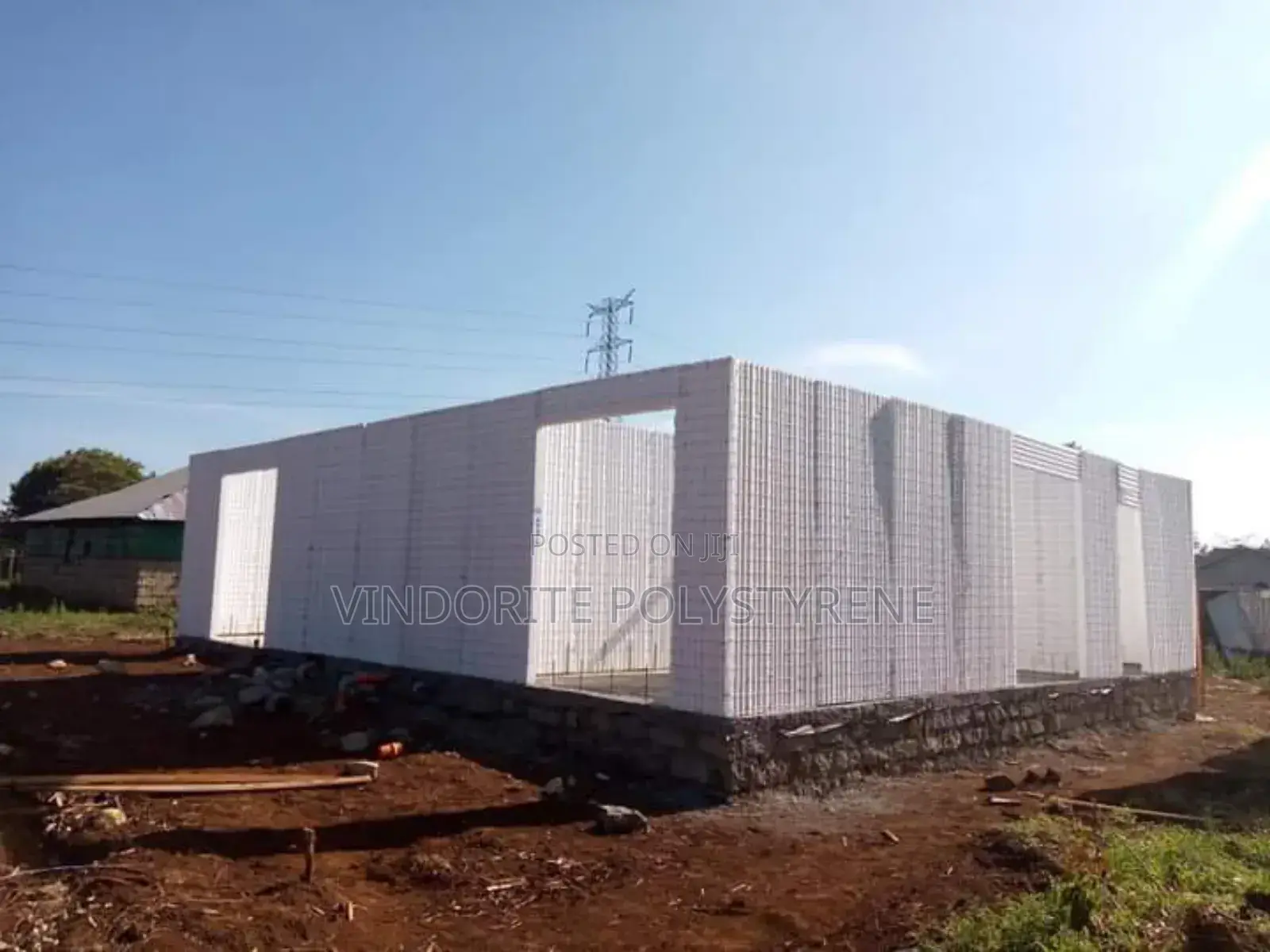 Vindorite Polystyrene Wall Partition