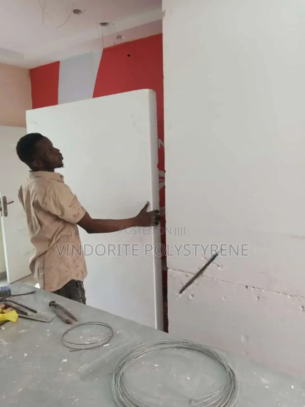 Vindorite Polystyrene Wall Partition