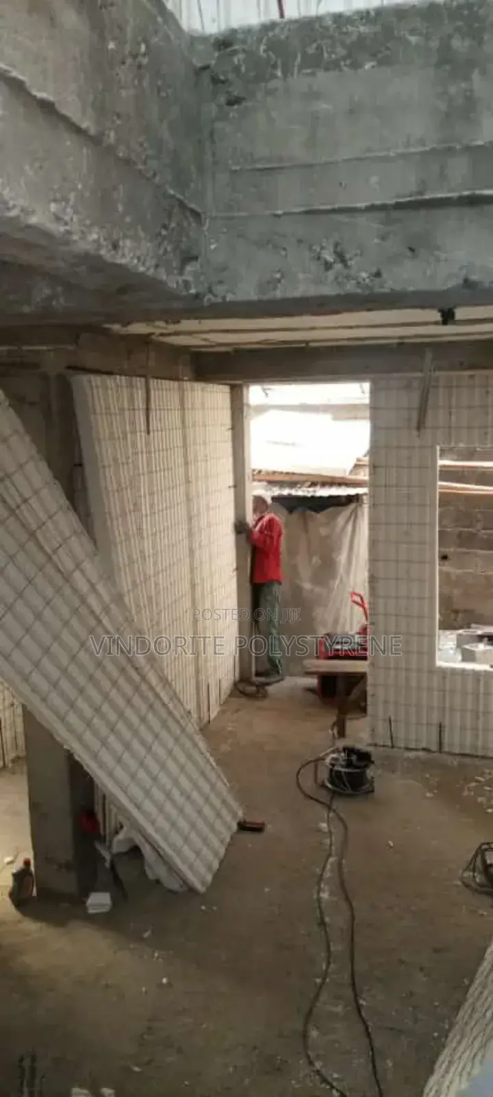 Vindorite Polystyrene Wall Partition