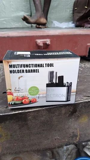 Household Multifunctional Kitchen Cuttleries Holder Barrel