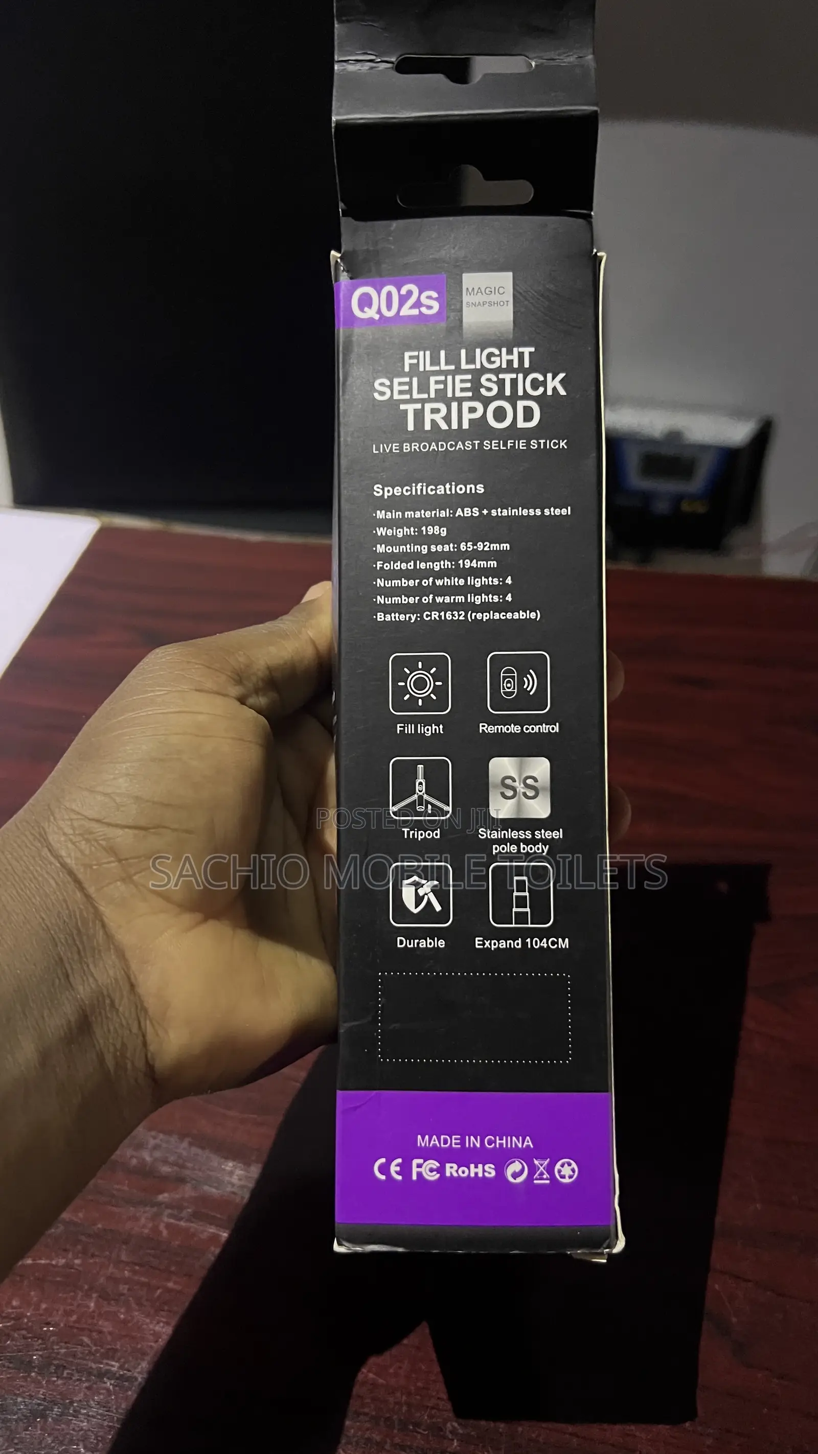 Multipurpose Tripod Stand