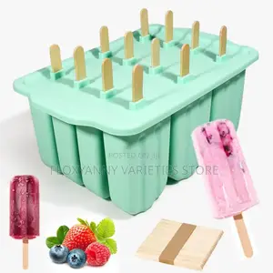 12 Cavities Popsicle Mould With Stick