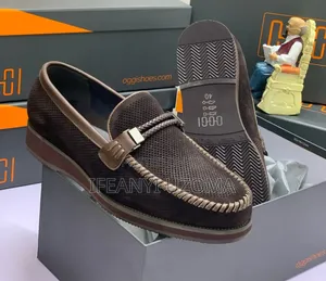 Oggi Classic Brown and Black Shoe