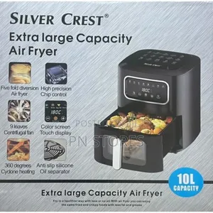 10litres Silver Crest Extra Large Digital Air Fryer