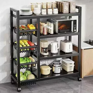 Quality Metal Multifunctional Kitchen Shelf