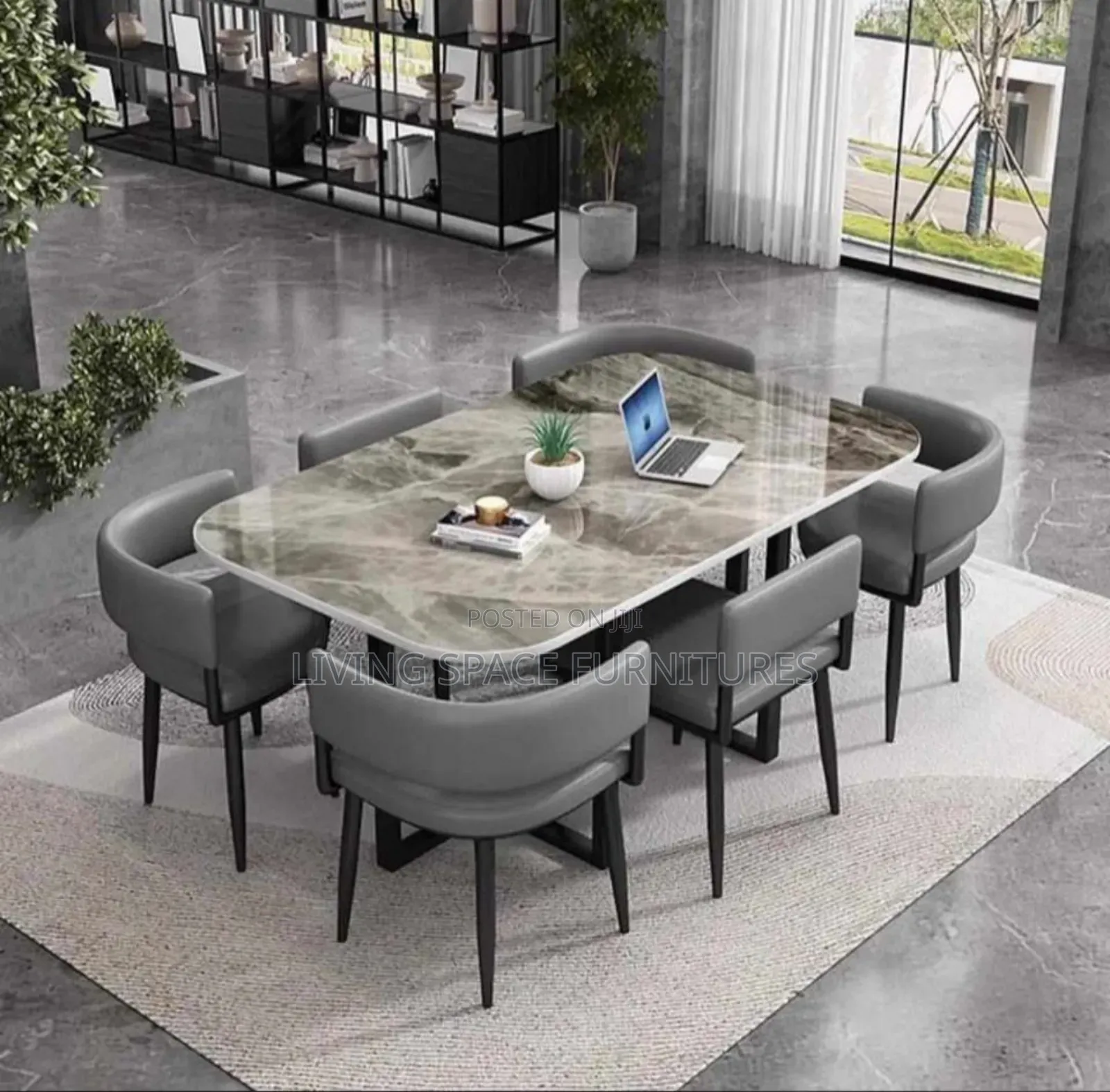 Marble Dining Table With 6 Chairs