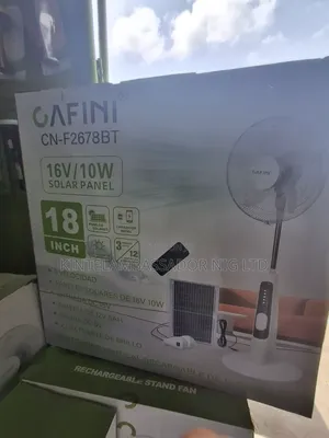 Gafini 18 Inches Rechargeable Fan