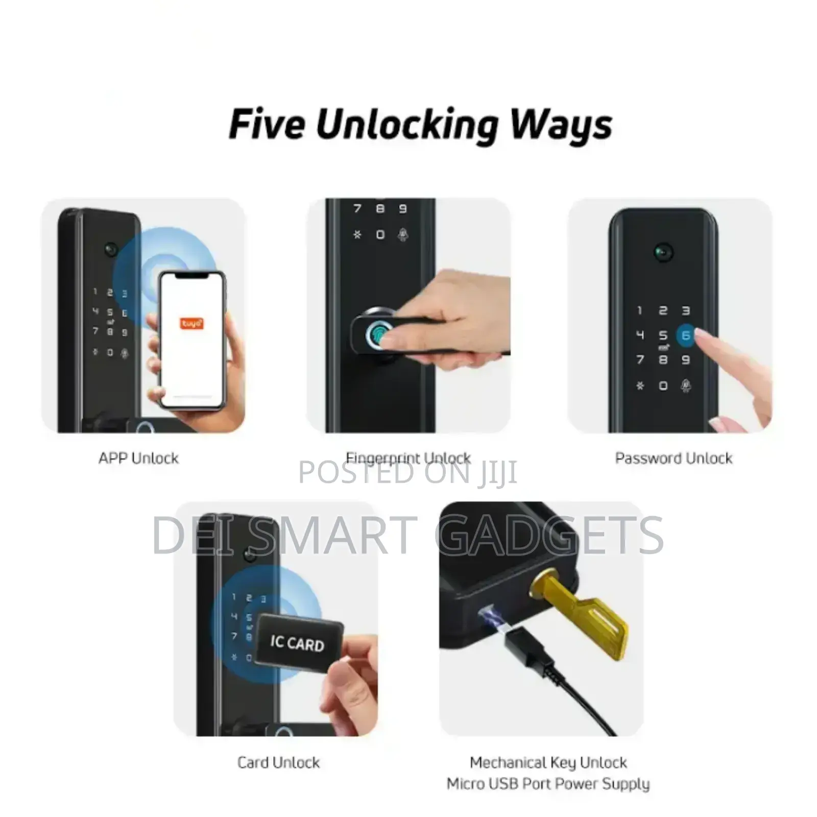 Tuya Smart Lock With Camera