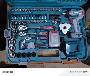 Total Tools Set With Impact Wrench