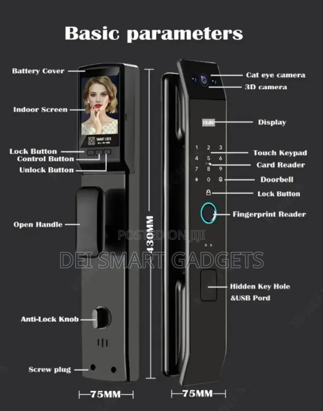 Tuya Smart Lock With Video Intercom