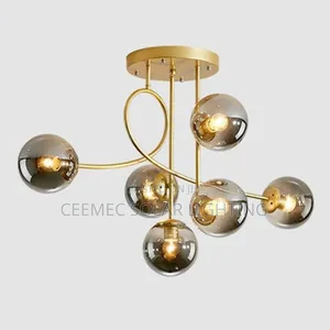 Nordic Chandelier By 6 Led Big Eyes