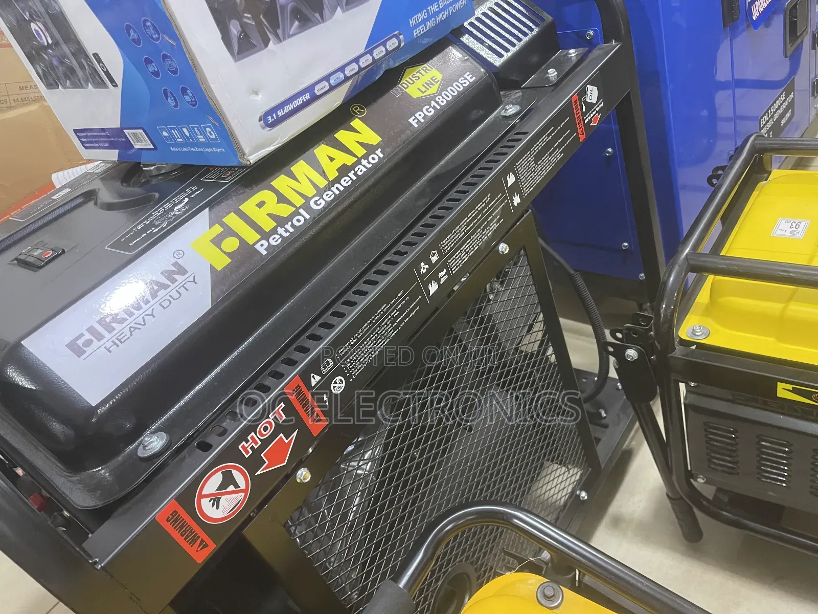Firman Fpg18000se Petrol Generator Double Cylinder 15kva