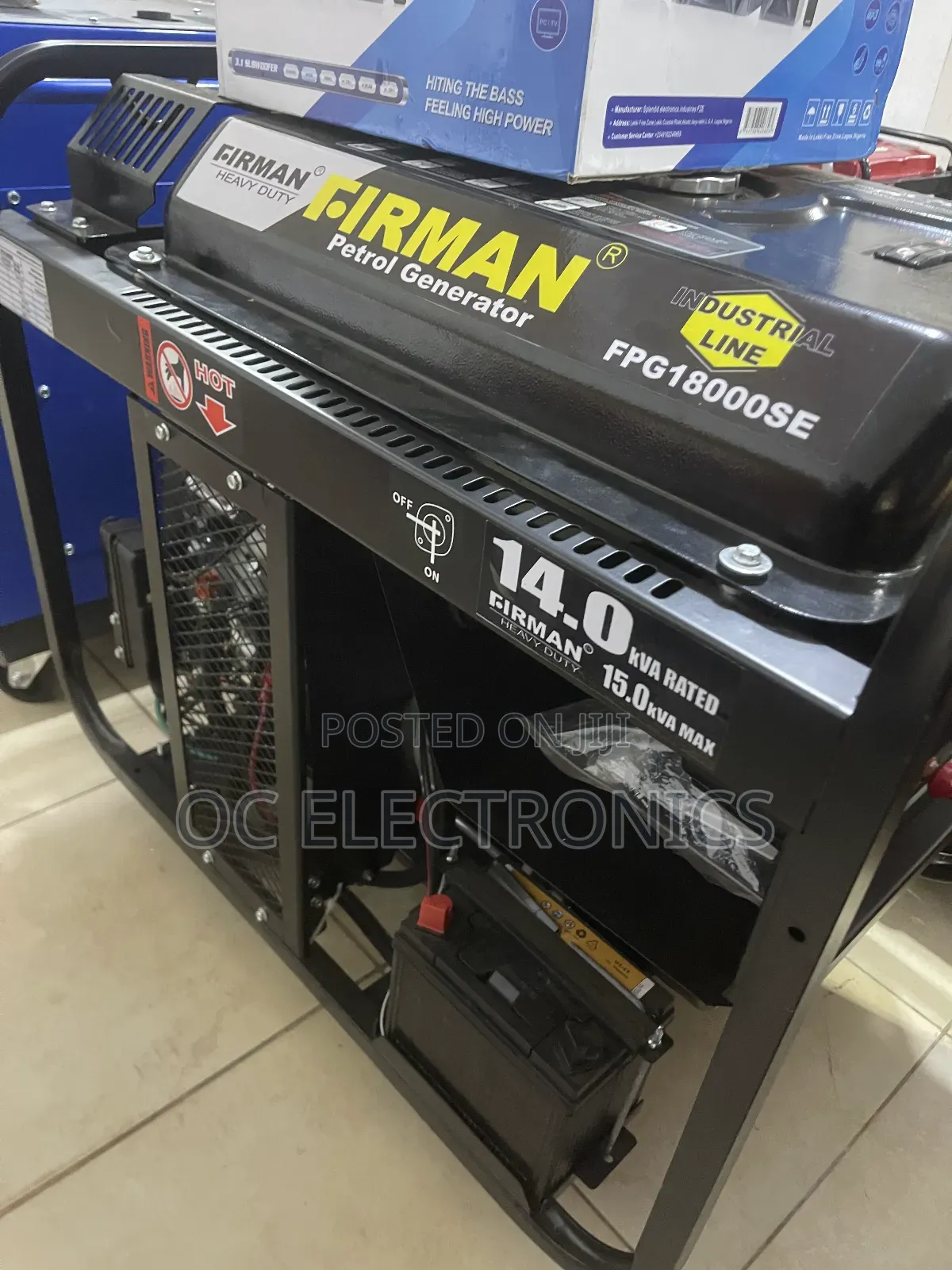 Firman Fpg18000se Petrol Generator Double Cylinder 15kva