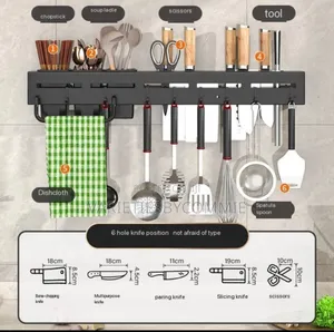 60cm Kitchen Iron Cutlery Rack