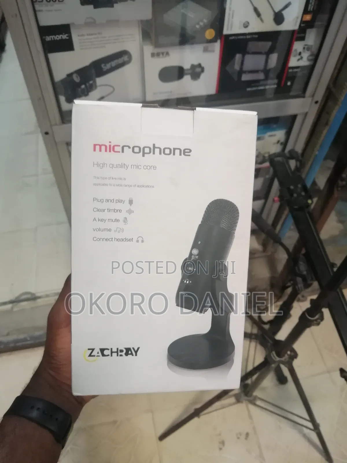 Zackray Pro Desktop Live Microphone