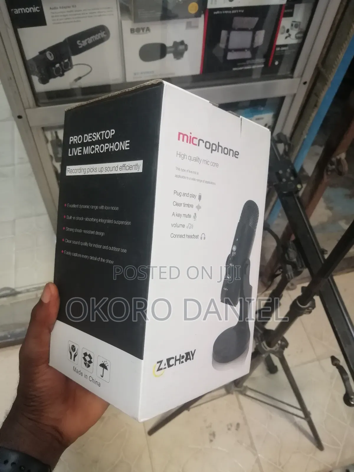 Zackray Pro Desktop Live Microphone