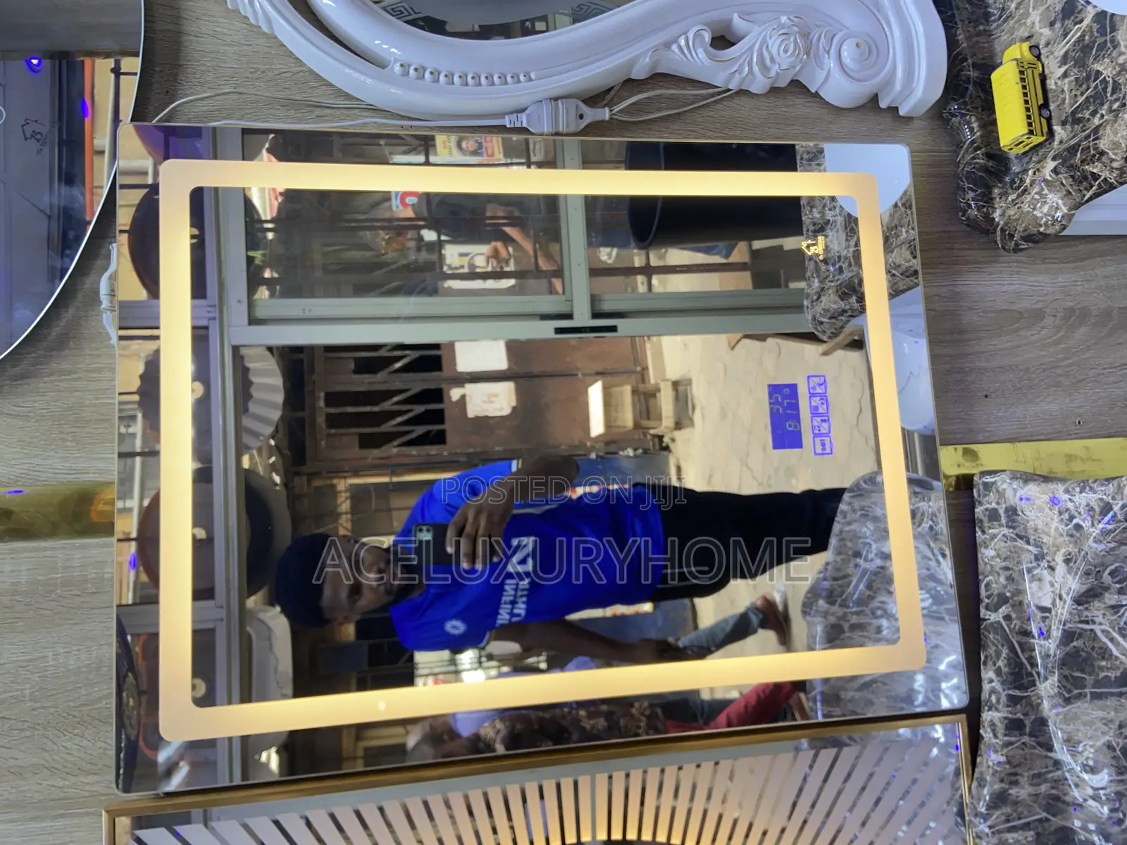 Mirror Led Original Fancy Bluetooth