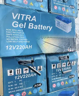 220ah Vitra Gel Battery