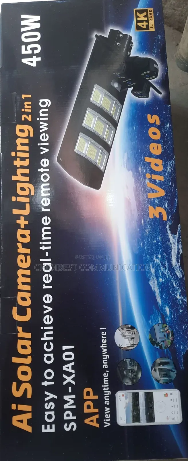 Ai Solar Camera+Lighting Remote Viewing