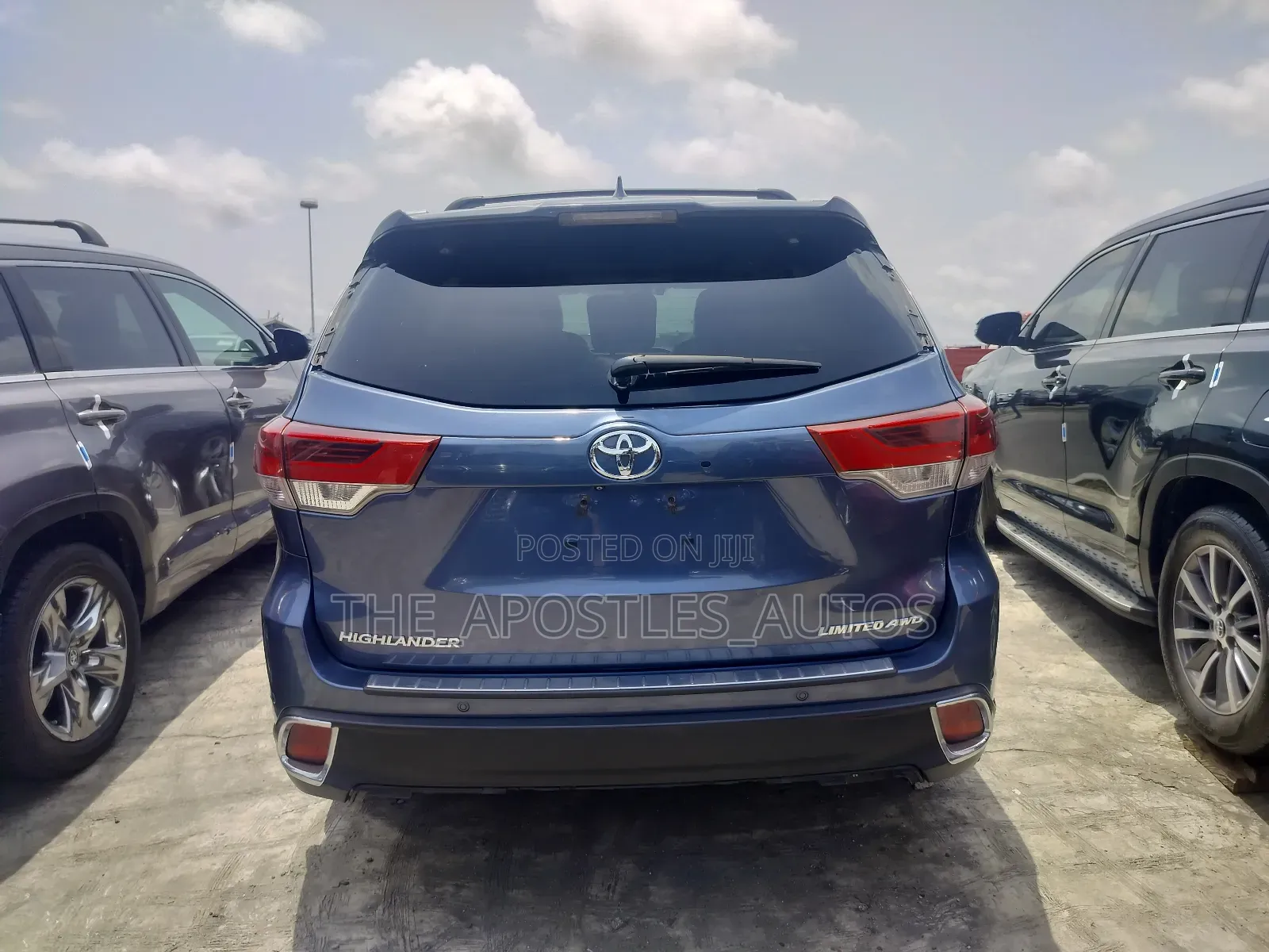 Toyota Highlander 2016 Blue