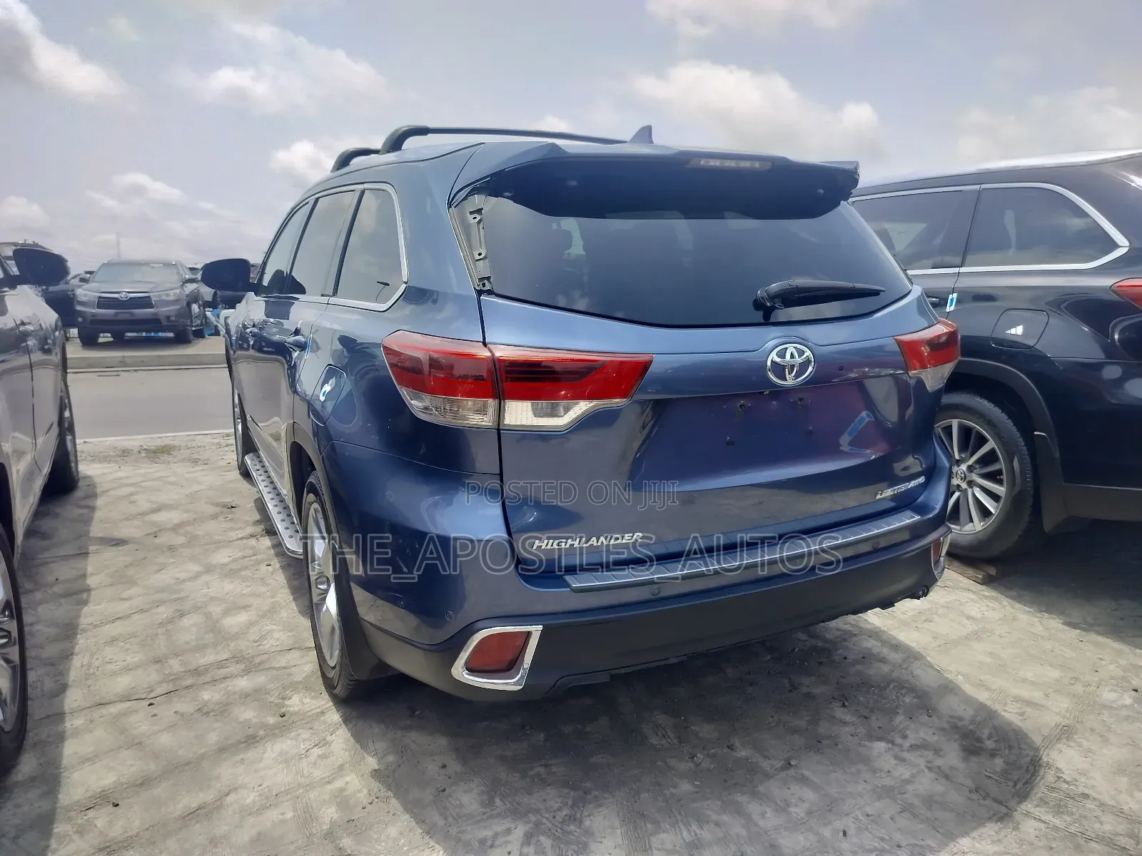 Toyota Highlander 2016 Blue