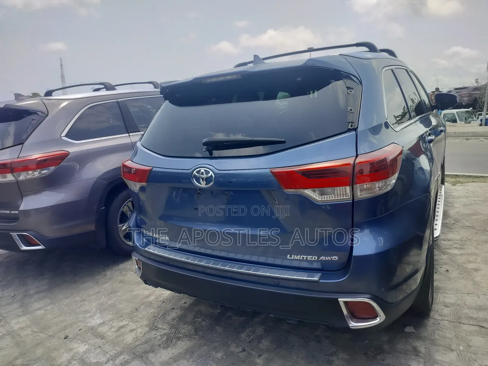 Toyota Highlander 2016 Blue