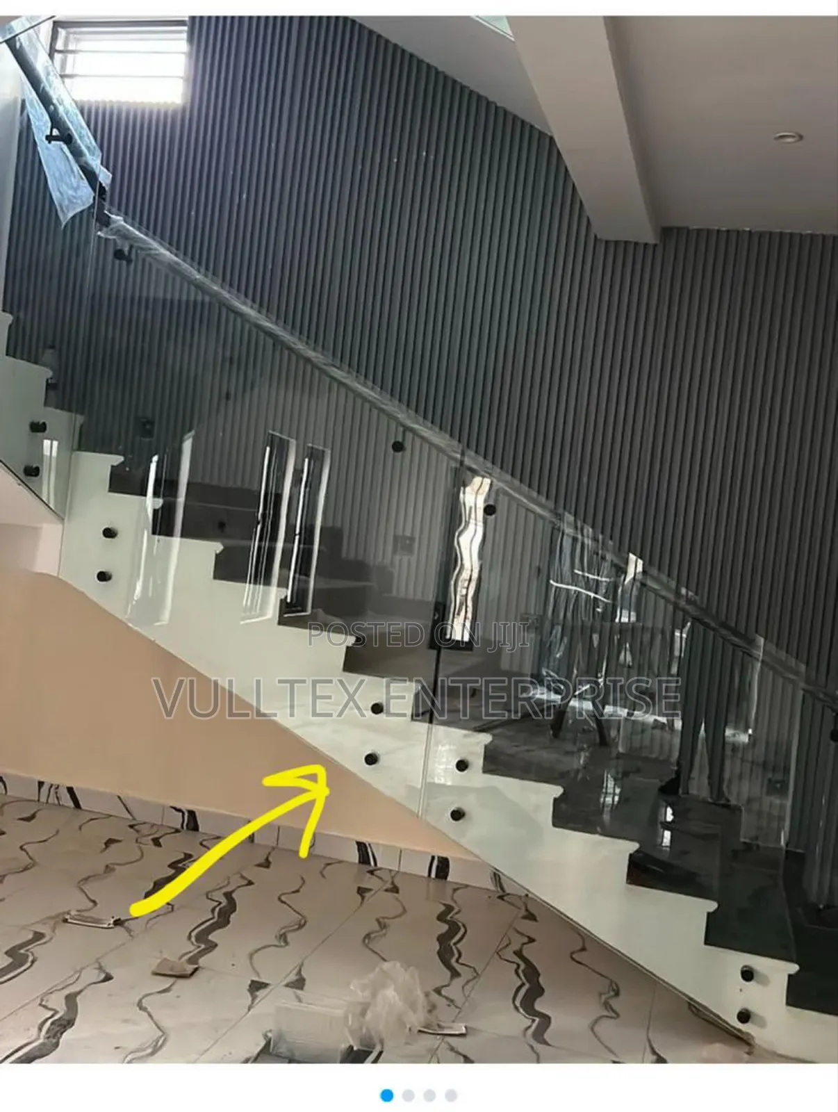 Side. Fitted Staircase Railing