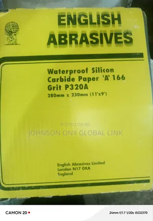 Abrasive Paper Silicone P320a