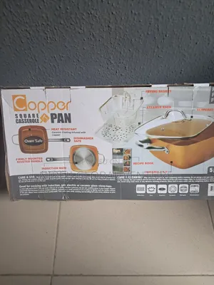 Copper Square Casserole Pan