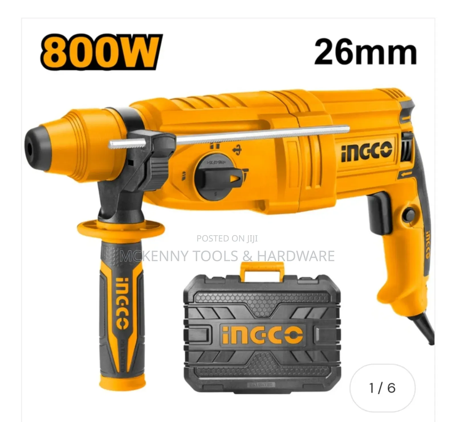 Rotary Hammer Drill SDS Plus System 800 Watts