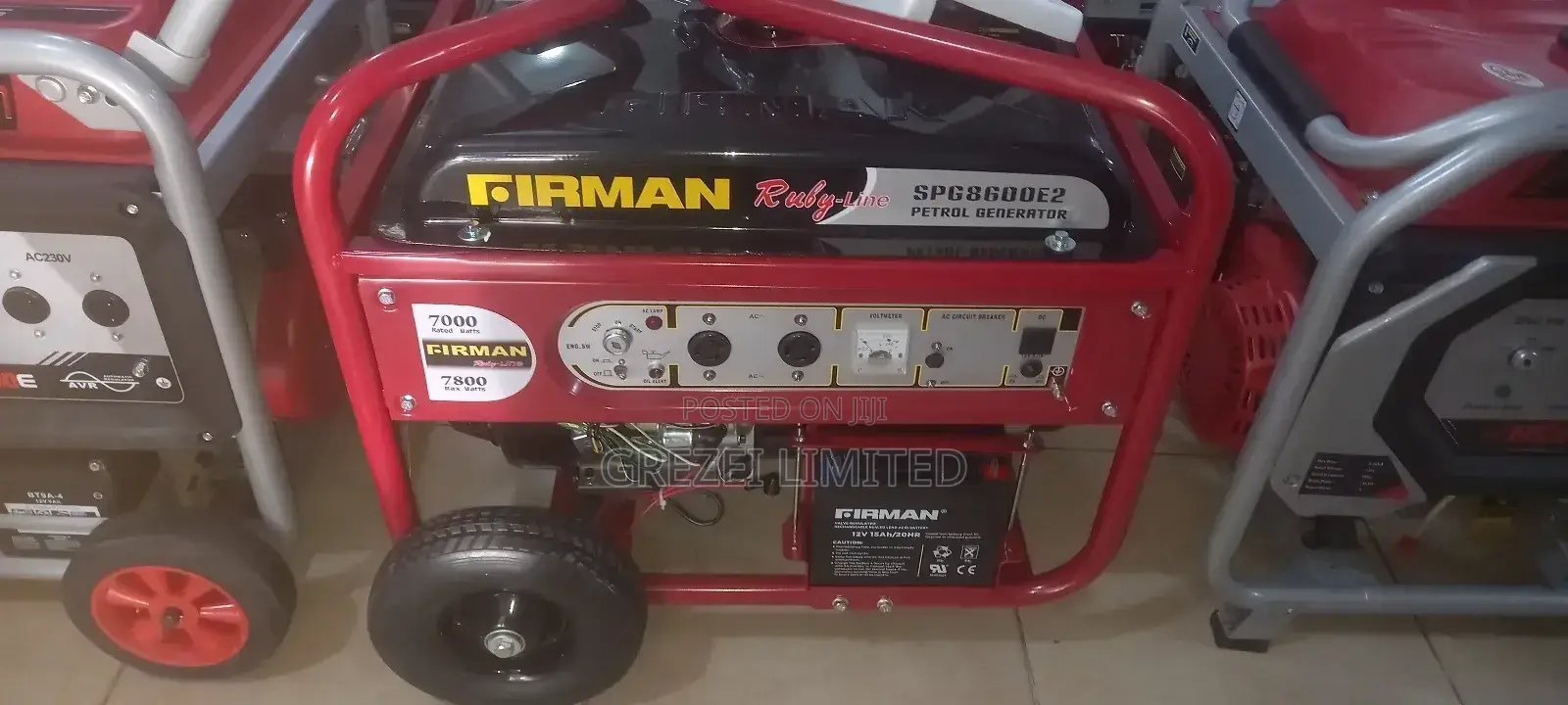Firman Generator Spg8600
