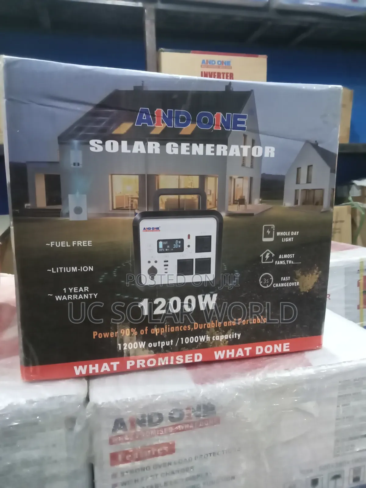 Andone 1200w Solar Generator