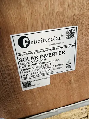 10kva Felicity Hybrid Inverter 48v