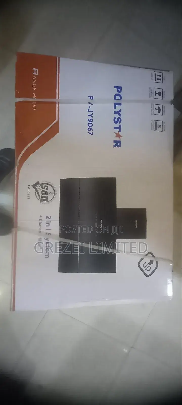 Polystar Range Hood Pv_jy9067