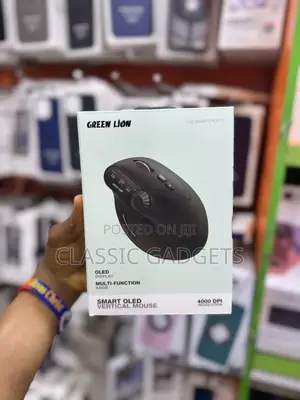 Green Lion Smart Oled Vertical Mouse